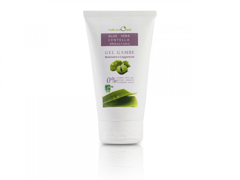 Gel Gambe Leggere Biologico con Aloe Vera, Centella Ed Ippocasta -1