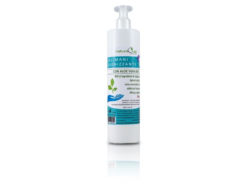 Gel Mani Igienizzante Aloe Vera 500ml - v1