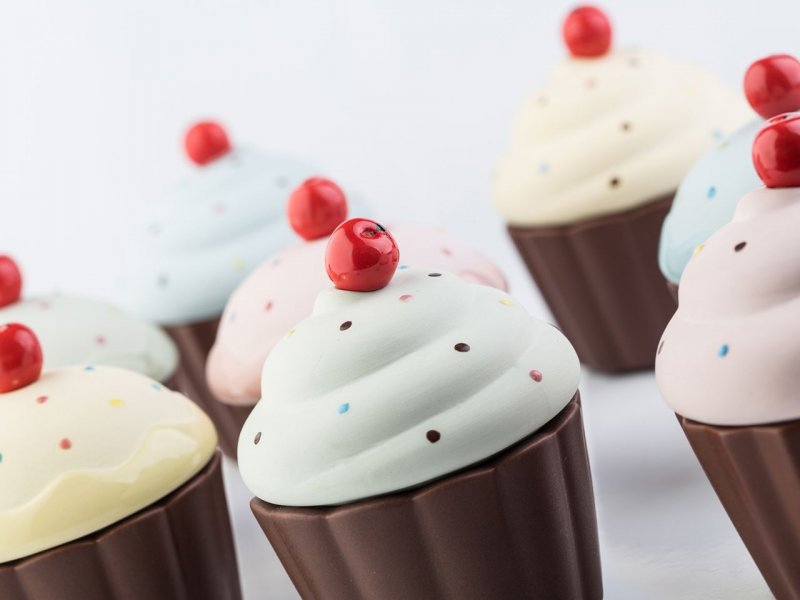 Natura OggiSet Bomboniere Comunione Cresima Diffusore Ambiente Cup Cake