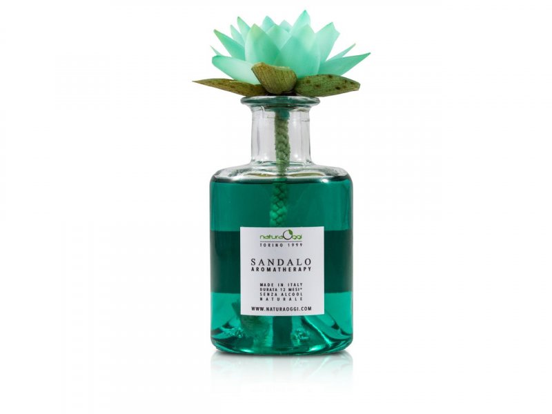 Diffusore con Fiore 200 ml Sandalo - v1