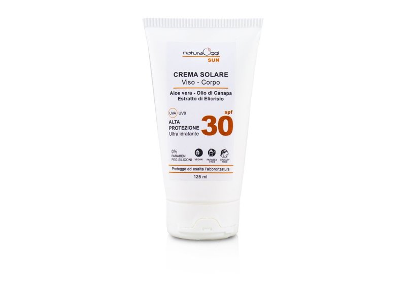 Crema Solare Viso e Corpo SPF 30 Aloe Vera -1