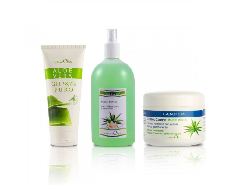 Set Trattamento Abbronzante Aloe Vera -1