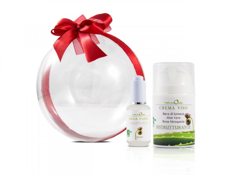 Sfera di Natale Viso Bava di Lumaca - v1