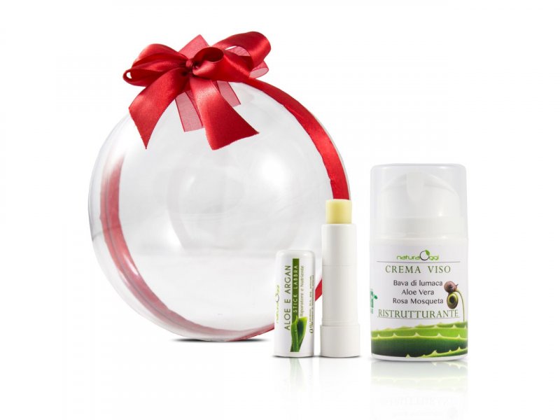 Sfera di Natale Viso Labbra - v1