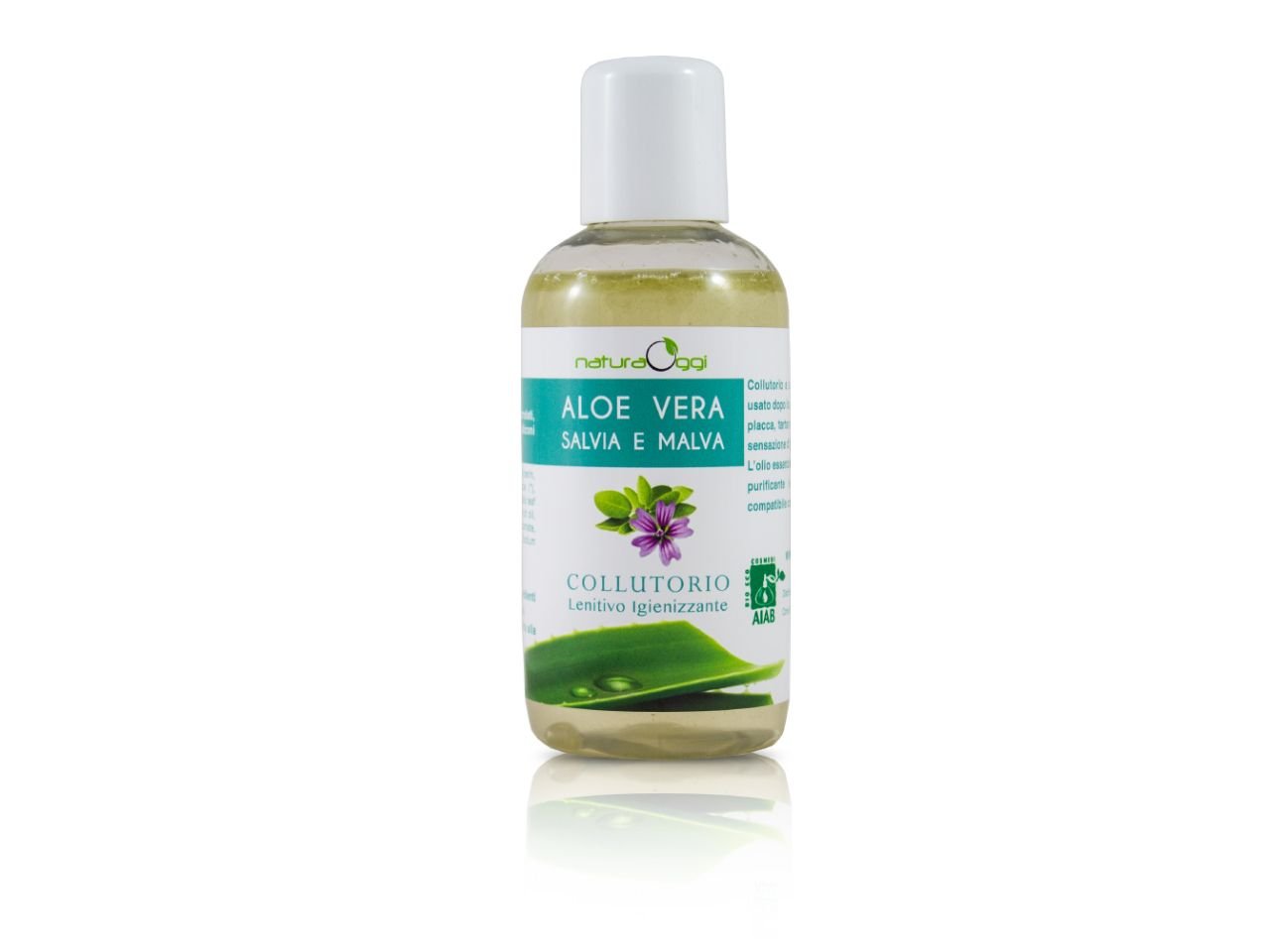 Collutorio Biologico Aloe, Salvia E Malva -1