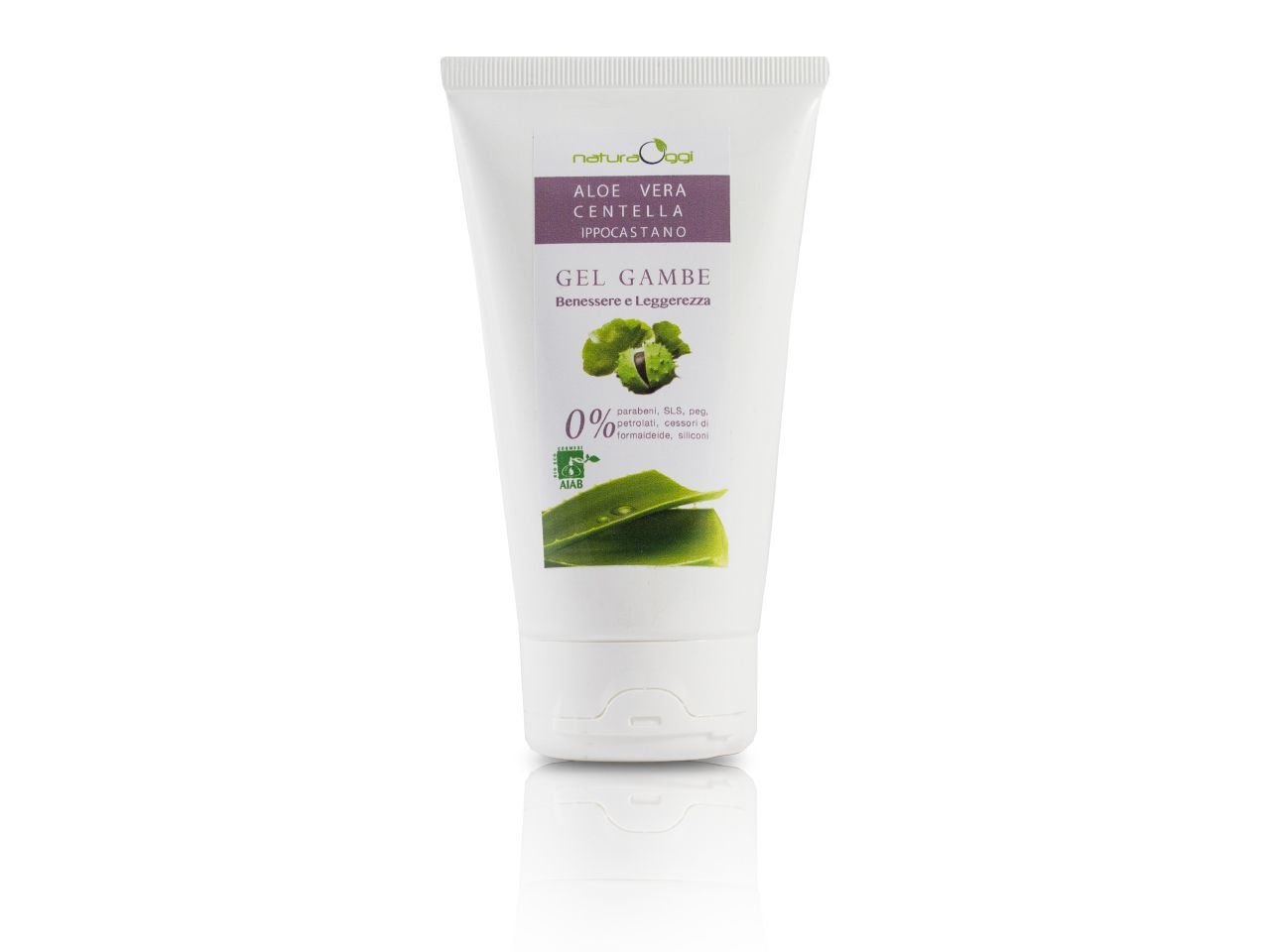 Gel Gambe Leggere Biologico con Aloe Vera, Centella Ed Ippocasta -1