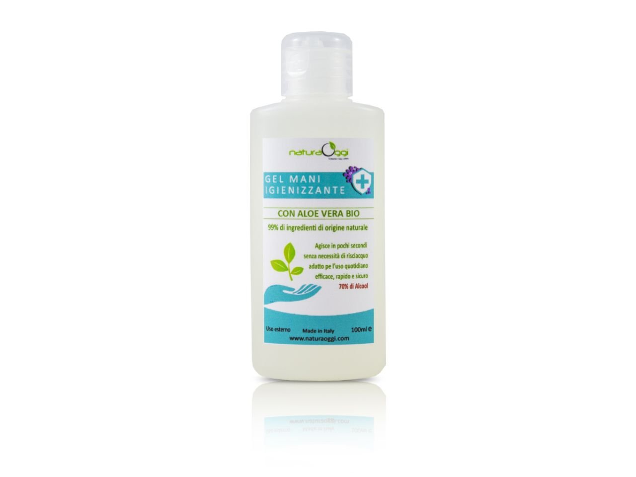 Gel Mani Igienizzante Aloe Vera 100ml -1