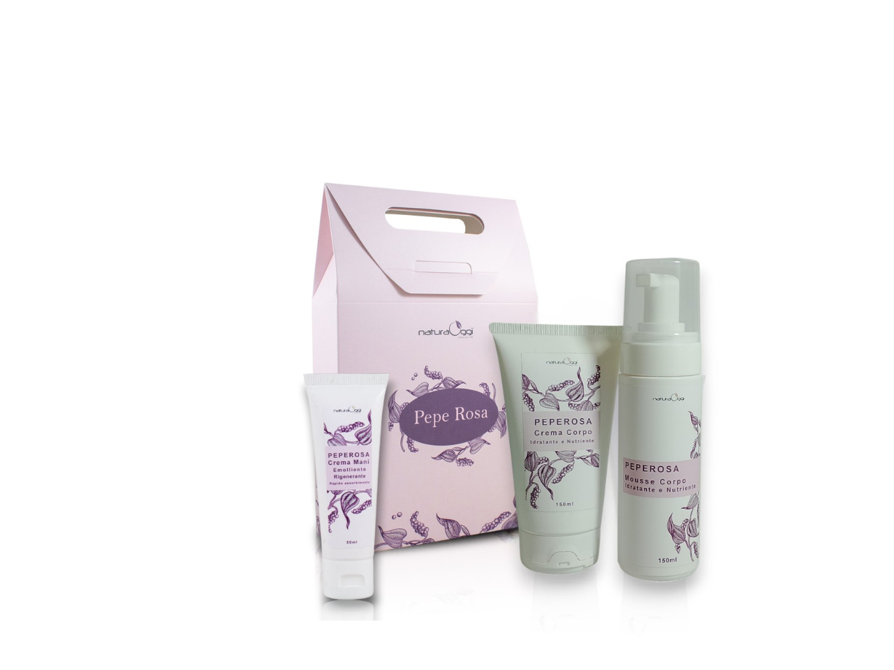 Confezione regalo mani corpo Pepe Rosa -1