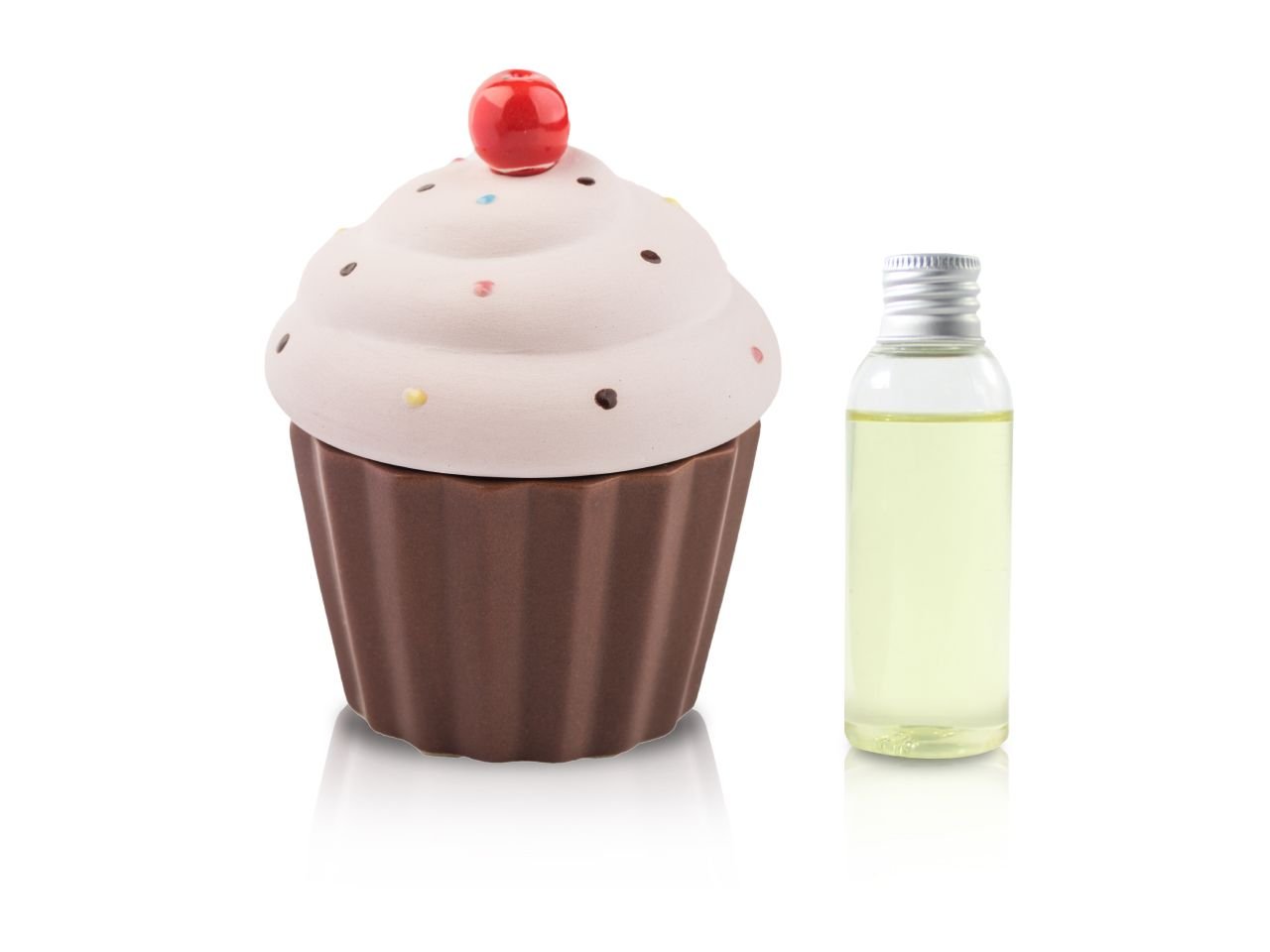 Diffusore Ambiente Cup Cake Rosa Opaco 50 Ml - v1