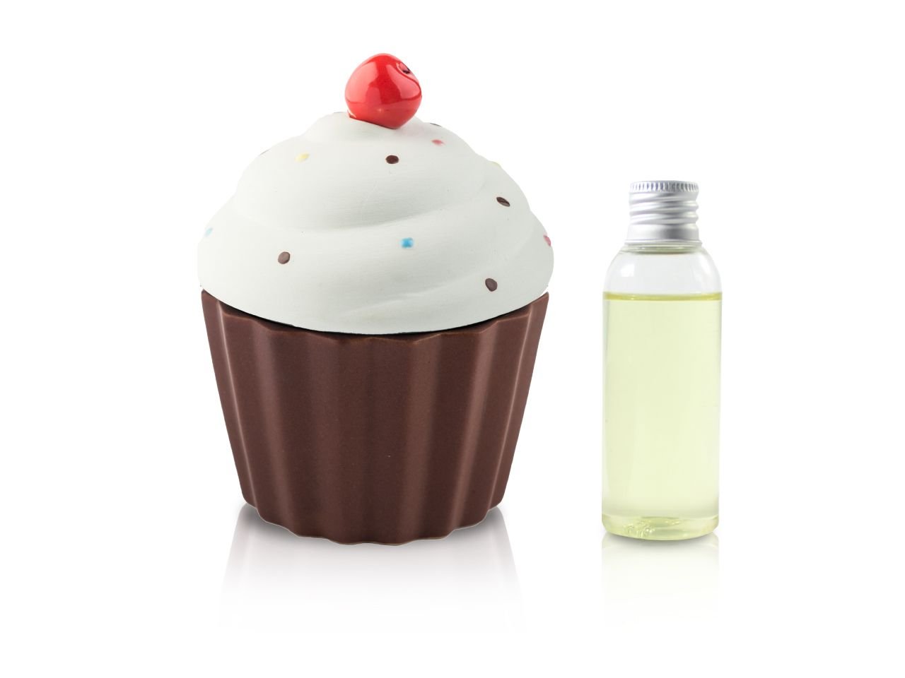 Diffusore Ambiente Cup Cake Verde Opaco 50 Ml - v1