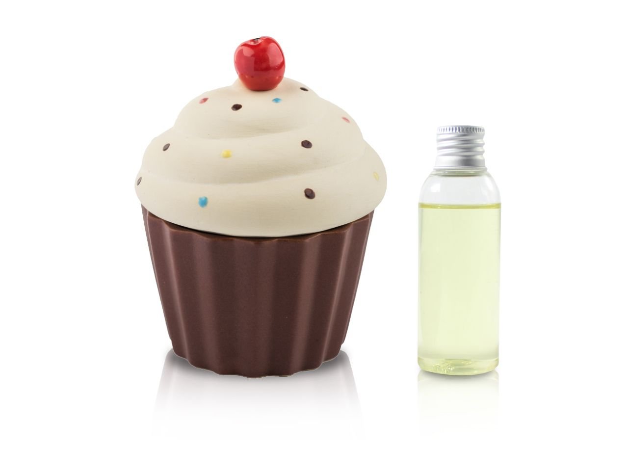 Diffusore Ambiente Cup Cake Giallo Opaco 50 Ml -1