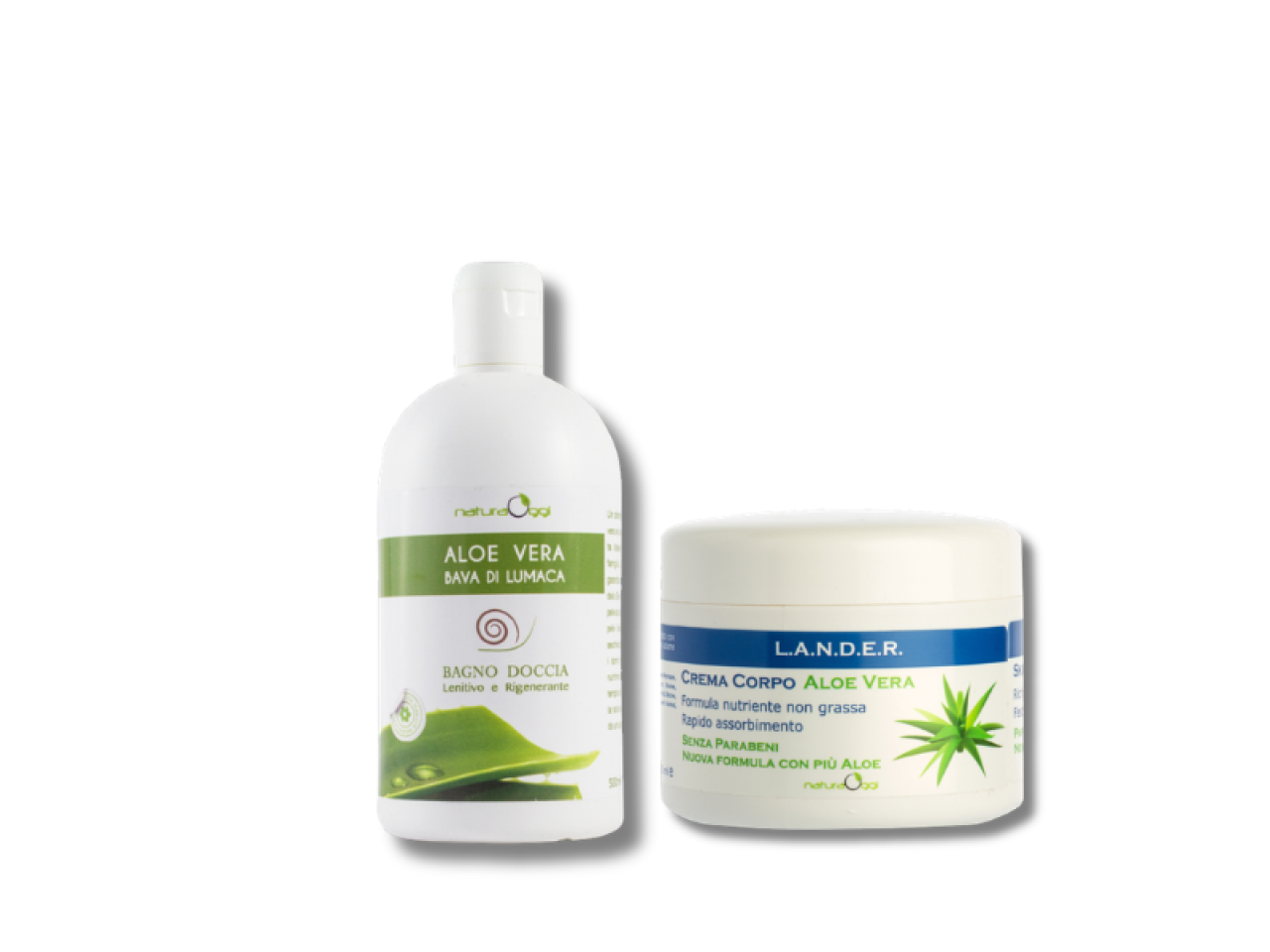 Set Trattamento Doposoloe Bagnodoccia E Crema Idratante - v1
