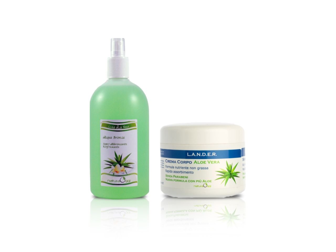 Set Trattamento Abbronzante Idratante Aloe Vera -1