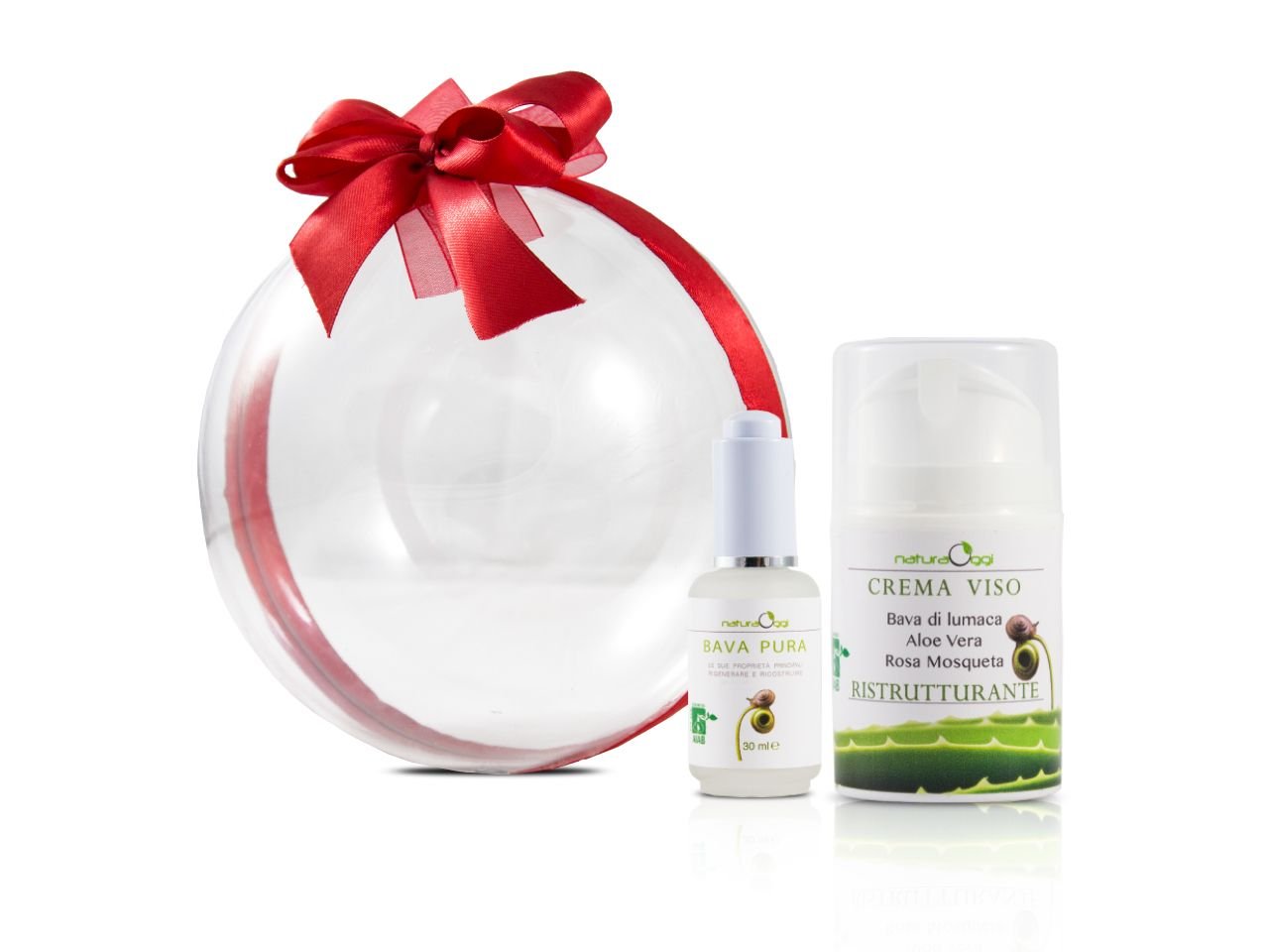 Sfera di Natale Viso Bava di Lumaca - v1