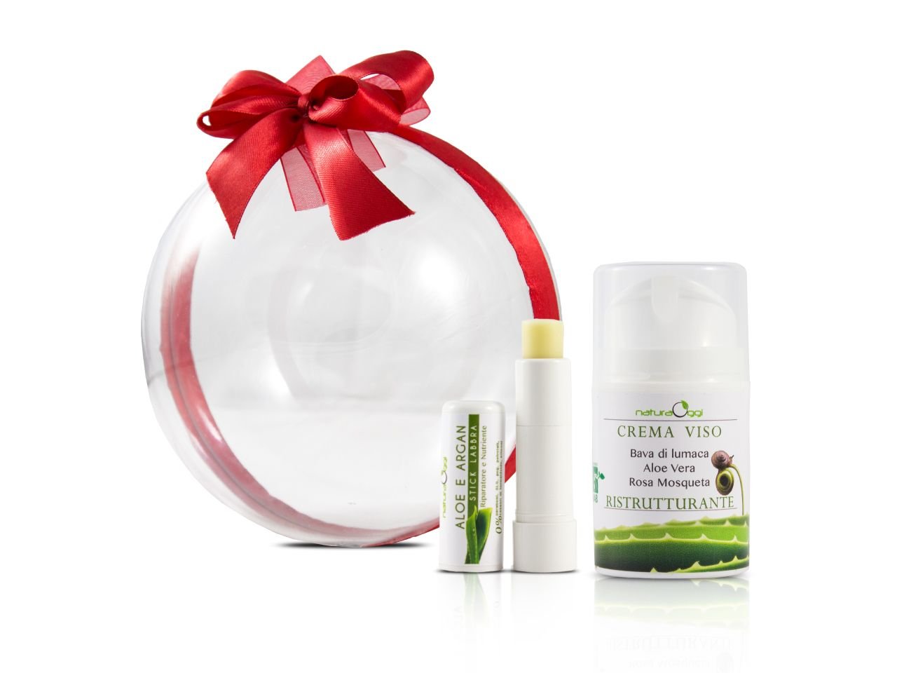Sfera di Natale Viso Labbra - v1